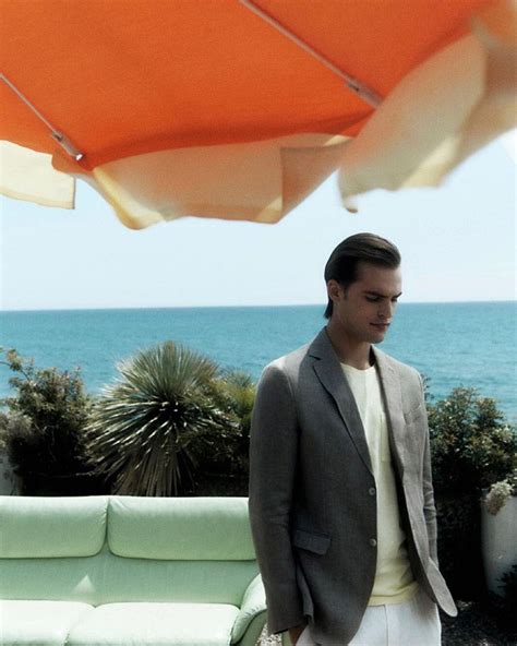 Parker Van Noord Models Massimo Dutti Summer Collection