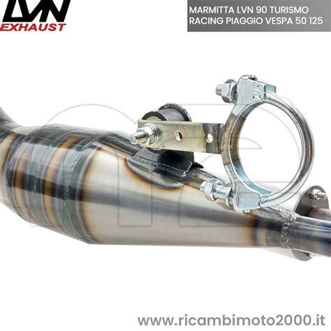 Marmitte Marmitta Scarico Racing Lvn Turismo Collettore Piaggio