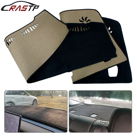 ღrastp Flannel Car Dashmat Dashboard Mat Cover Dash Mat Pad Sunshade