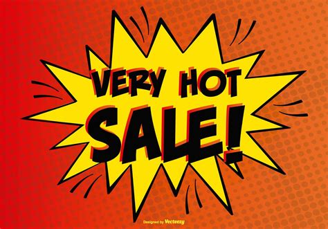 Comic Style Hot Sale Illustration 119020 Vector Art At Vecteezy