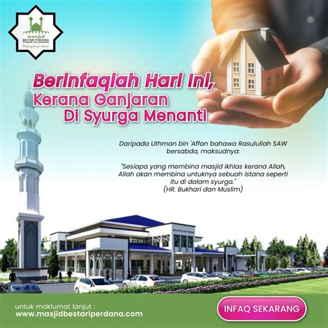 Sumbangan Pembinaan Masjid Bestari Perdana Masjid Bestari Perdana