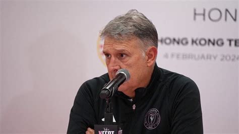 Habla Martino Gerardo Martino Explica La Ausencia De Lionel Messi