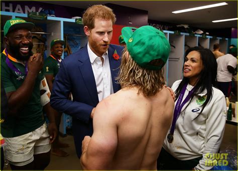 Prince Harry Visits the Players at Rugby World Cup in Japan!: Photo ...