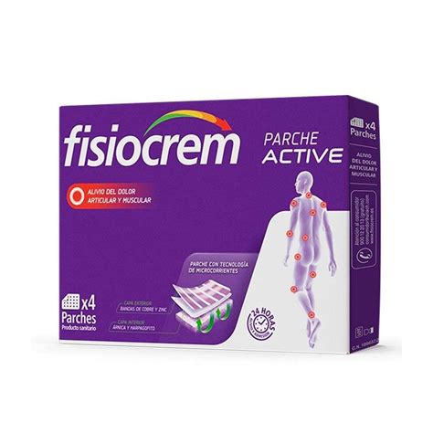 Fisiocrem Parche Active 4 U