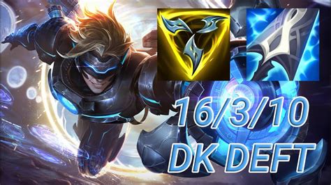 Dk Deft Ezreal Adc Vs Kalista Kr Challenger Patch Youtube