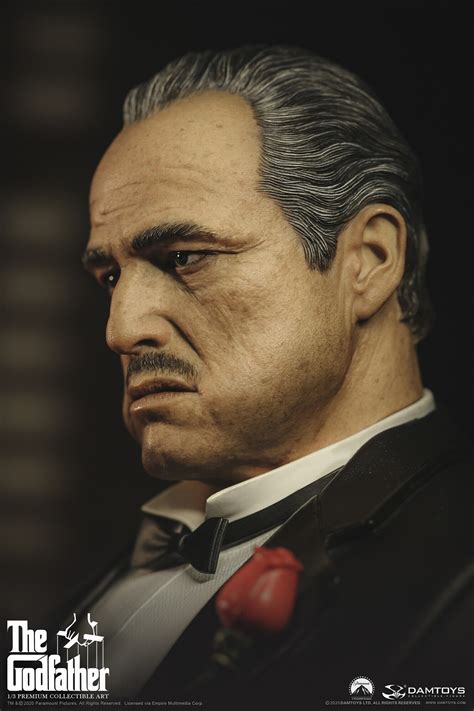 The Godfather - Don Vito Corleone Statue by DAMTOYS - The Toyark - News