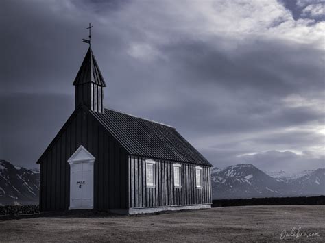 Budakirkja Black Church Iceland