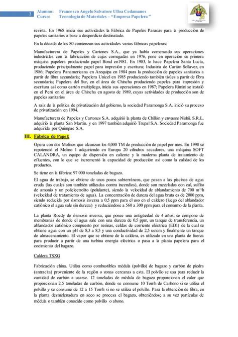 Empresa Papelera Trupal Pdf