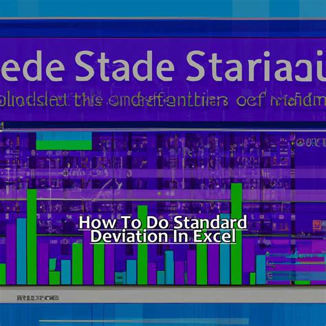 How To Do Standard Deviation In Excel Anders Fogh