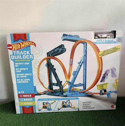 Pista Hot Wheels Track Builder Kit Infinity Loop Mattel WT Promoções