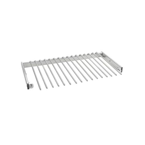 Rev A Shelf Chrome Steel Clothes Rack 29 75 In W X 3 In H PSC 3014CR