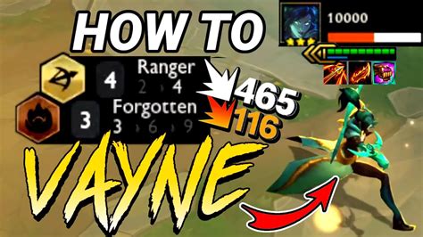 FORCE VAYNE CARRY EVERY GAME Guide HOW TO Play Vayne TFT Teamfight