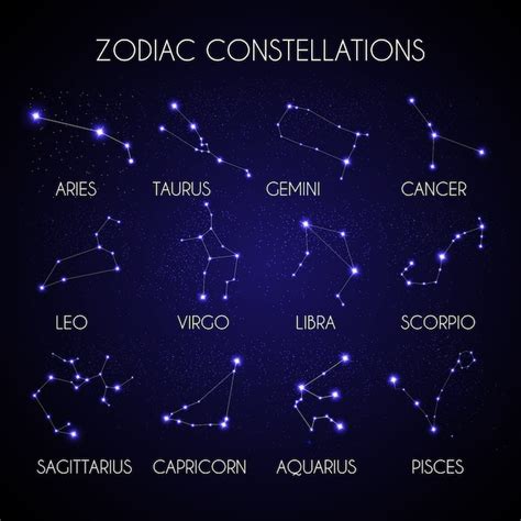 Zodiac Constellation Vectors And Illustrations For Free Download Freepik