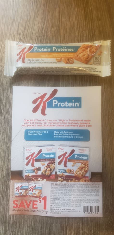 Special K Protein Bars reviews in Dietary Supplements, Nutrition ...