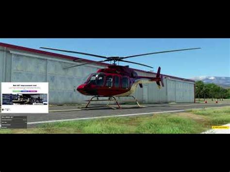 MSFS2020 Bell 407 Mehr Realismus Durch Improvement Mod YouTube