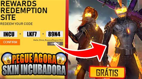 Como Pegar C Digos Da Nova Incubadora Cat Strofes No Free Fire