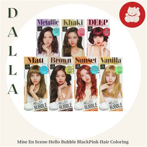 Jual Mise En Scene Hello Bubble Blackpink Hair Coloring Cat Rambut