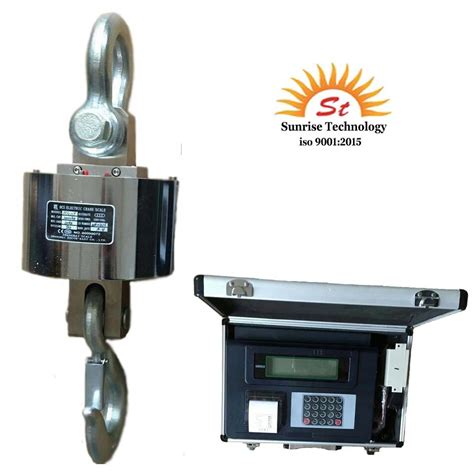 Crane Scale 10 Ton X 2 Kg Stainless Steel Wireless Crane Scale For