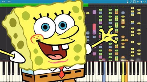 Impossible Remix Spongebob Squarepants Theme Song Piano Cover