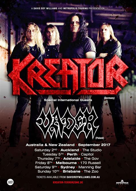 Interview Mille Petrozza Kreator Australian Tour The Rockpit