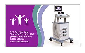 Medical Device Business Card Template And Design Id 0000028916