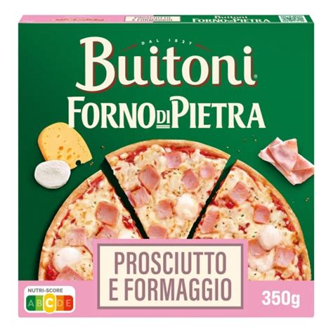 Pizza de jamón y queso fina y crujiente Forno di Pietra Buitoni 350 g