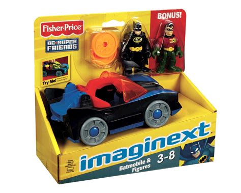 Imaginext Dc Super Friends Vehicle Batmobile Set And Robin Toys