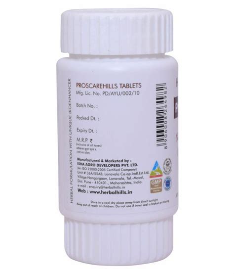 Herbal Hills Proscarehills Tablet Mg Buy Herbal Hills