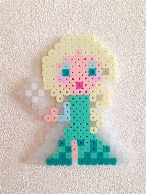 Frozen Elsa Hama Beads Hama Boncuk Boncuk