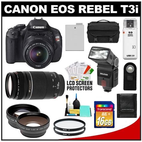 Buy Canon Eos Rebel T3i Digital Slr Camera Body And Ef S 18 55mm Is Ii