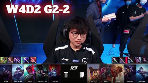 TT Vs UP Game 2 Week 4 Day 2 LPL Spring 2023 TT Vs Ultra Prime G2