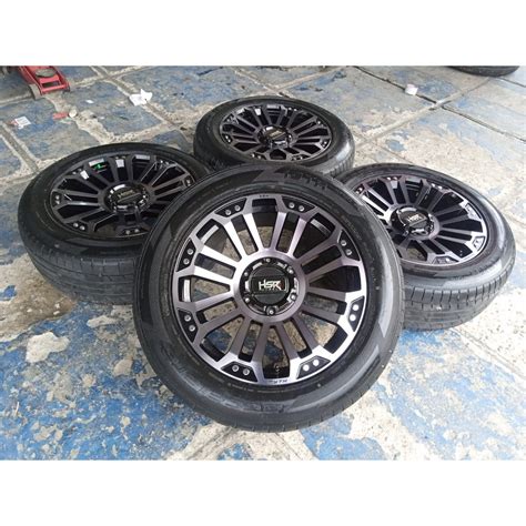 Jual Velg Dan Ban Mobil Bekas Racing Hsr Myth Ring 20 Baut 6x139 7