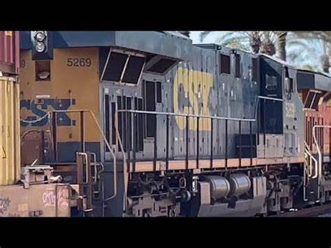 Railfanning Fullerton Ft CSX Hornshows And More YouTube