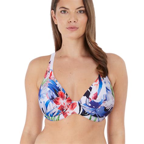 Fantasie Swim Santa Catalina Neckholder Bikini Oberteil Blue Depths