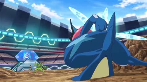 Ash Greninja Vs. Mega Lucario