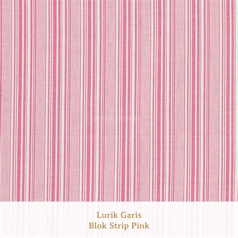 Lurik Motif Garis Blok Strip Pink Lurik Prasojo