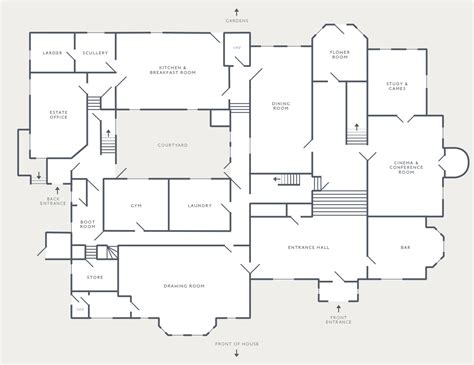 The Manor Floor Plan - floorplans.click