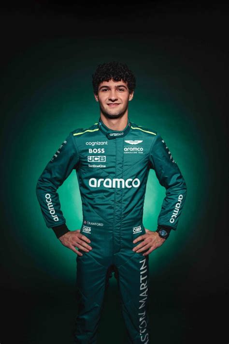 Jak Crawford Joins Aston Martin Aramco Formula One Team Sunday Group