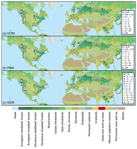 Acp Atmospheric Mercury Deposition Over The Land Surfaces And The