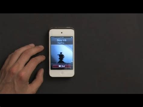 How To Call An Iphone Using An Ipod Touch With Facetime Ipod Ipod