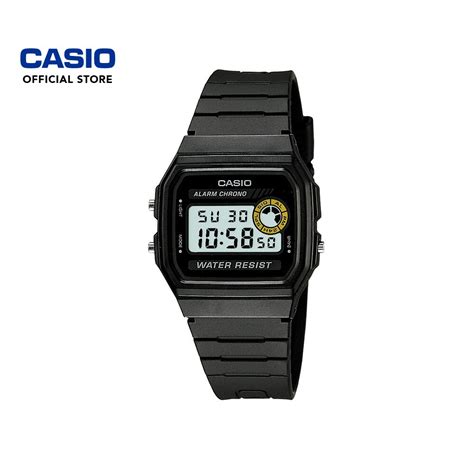 Casio General F Wa Black Resin Band Men Watch Women Watch Youth