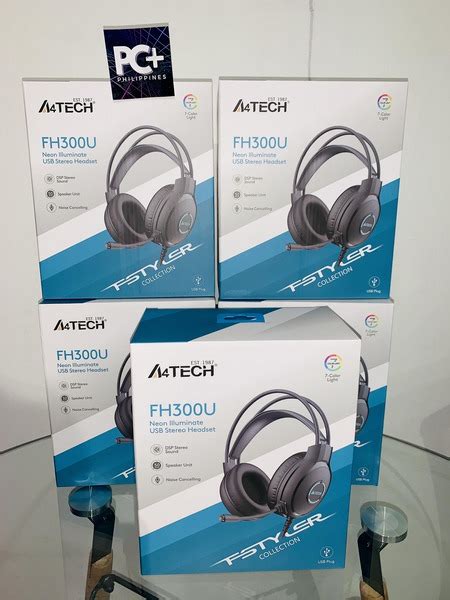 A4tech Fstyler Fh200u Conference Over Ear Headphone With Noise