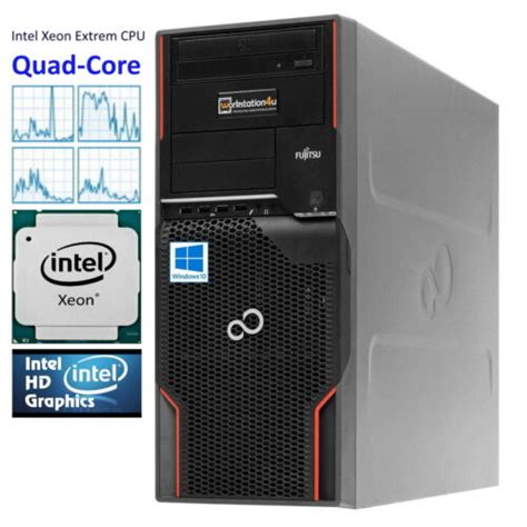 Fujitsu Celsius W Workstation Xeon E X Ghz Gb Ram Gb