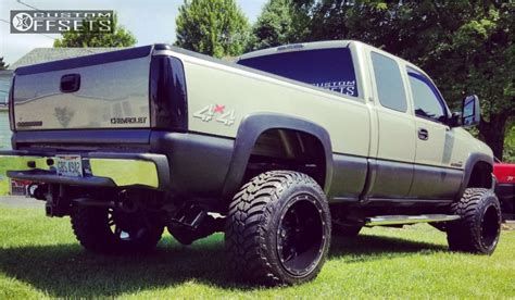 2002 Chevrolet Silverado 2500 Hd With 20x14 76 Fuel Hostage And 35125r20 Amp Mud Terrain