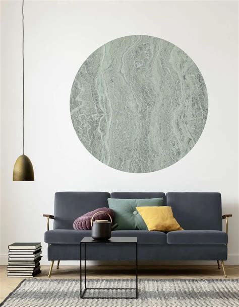 Komar Vlies Fototapete Dot Green Marble Cm Selbstklebend Kaufen