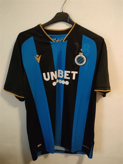 Club Brugge Home Voetbalshirt Sponsored By Unibet