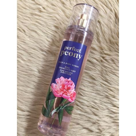 COD BBW PERFECT PEONY Fine Fragrance Mist Shower Gel Lazada PH