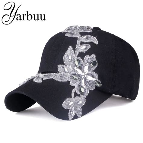 Yarbuu Brand Baseball Cap For Flower Casual Snapback Hat New Fashion