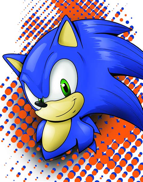 Sonic Art Print - Etsy