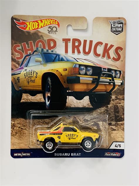 Hot Wheels Car Culture Shop Trucks Subaru Brat